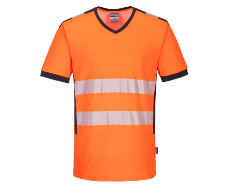 PW3 Hi-Vis V-nyakú póló