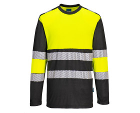 PW3 Hi-Vis Class 1 hosszú ujjú póló L/S