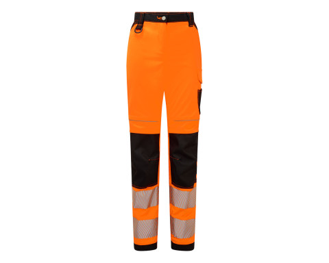 PW3 Hi-Vis női stretch munkanadrág