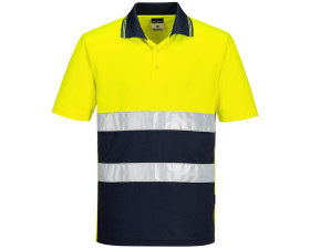 Hi-Vis Kéttónusú könnyű póló S/S
