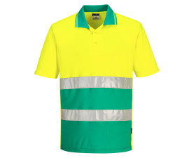 Hi-Vis Kéttónusú könnyű póló S/S