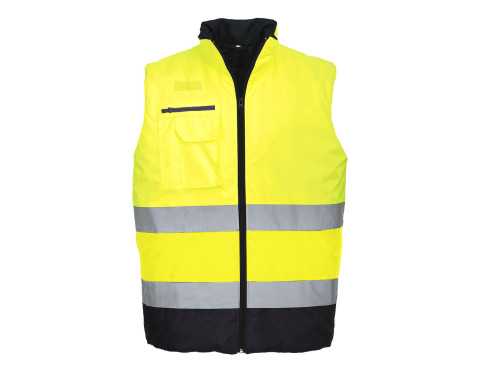 Hi-Vis kéttónusú mellény