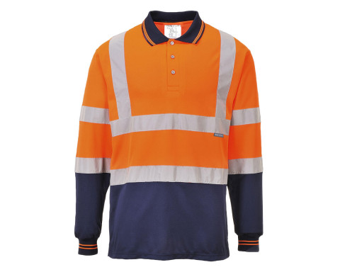 Kéttónusú hosszú ujjú pólóing