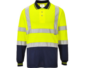 Kéttónusú hosszú ujjú pólóing