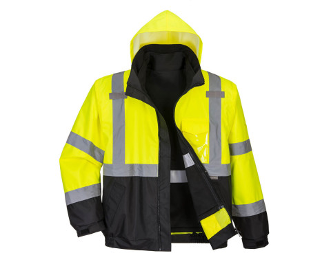 Hi-Vis Prémium 3 az 1-ben bomberdzseki