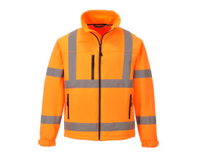 Jól láthatósági Softshell dzseki (3L)