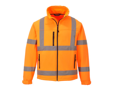 Jól láthatósági Softshell dzseki (3L)