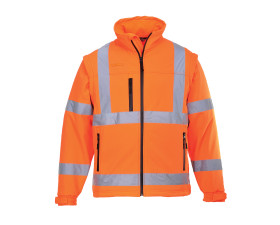 Jól láthatósági Softshell dzseki (3L)