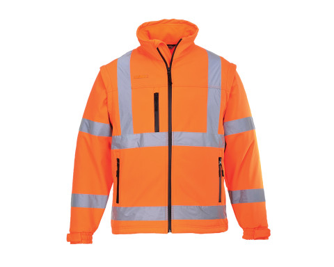 Jól láthatósági Softshell dzseki (3L)