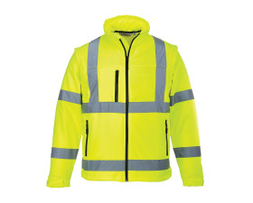 Jól láthatósági Softshell dzseki (3L)