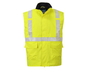 Bizflame Rain Hi-Vis antisztatikus FR lángálló mellény