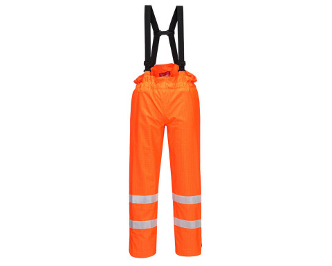 Lángmentes antisztatikus esőnadrág - bélés nélkül