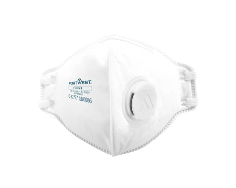 FFP3 szelepes Dolomite félbehajtható légzésvédő maszk (20db)